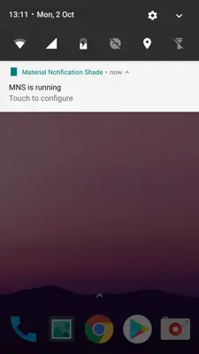 Material Notification Shade android App screenshot 2